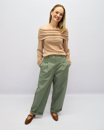 Barrel Leg Pants
