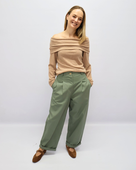 Barrel Leg Pants