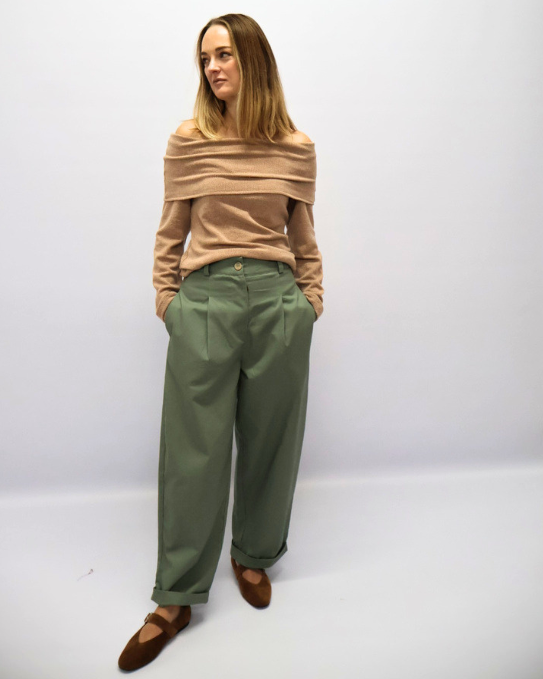 Barrel Leg Pants