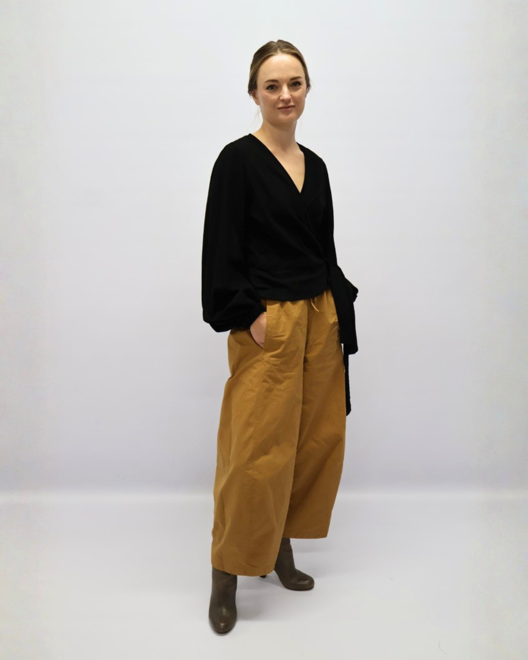 Viera Wrap Top (Long Sleeve)