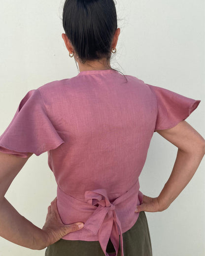 Rosa Wrap Top