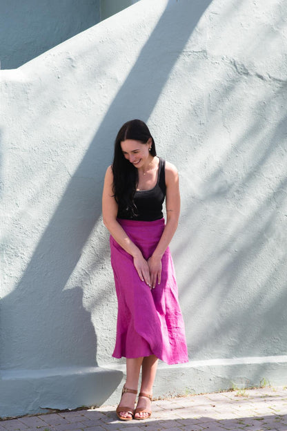 Lila Wrap Skirt