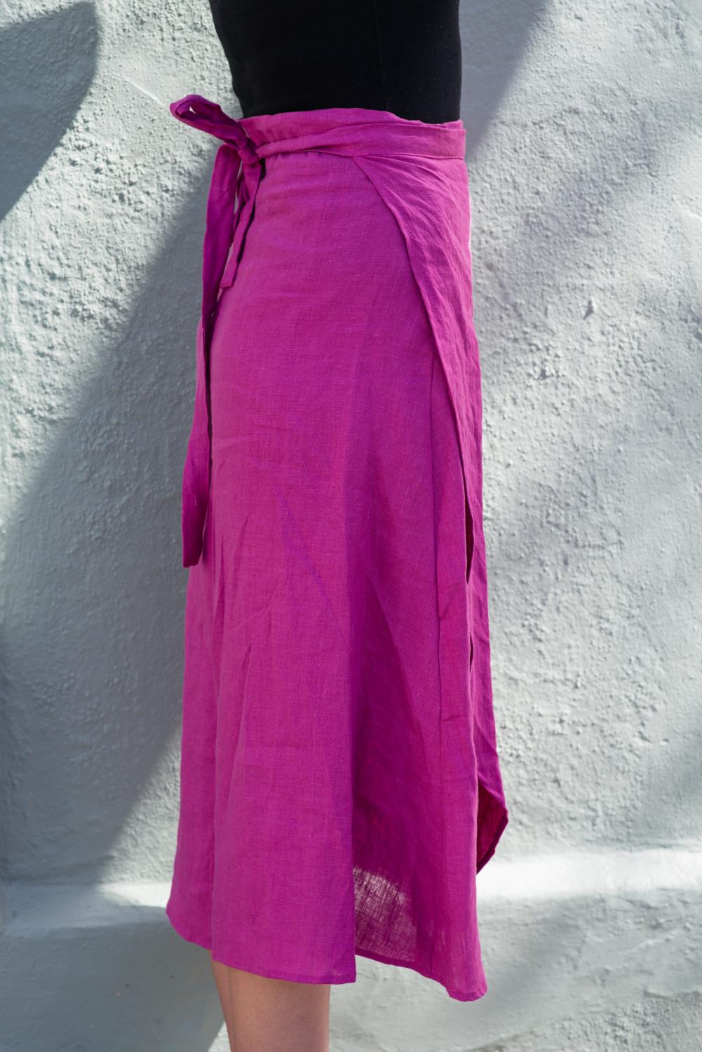 Lila Wrap Skirt