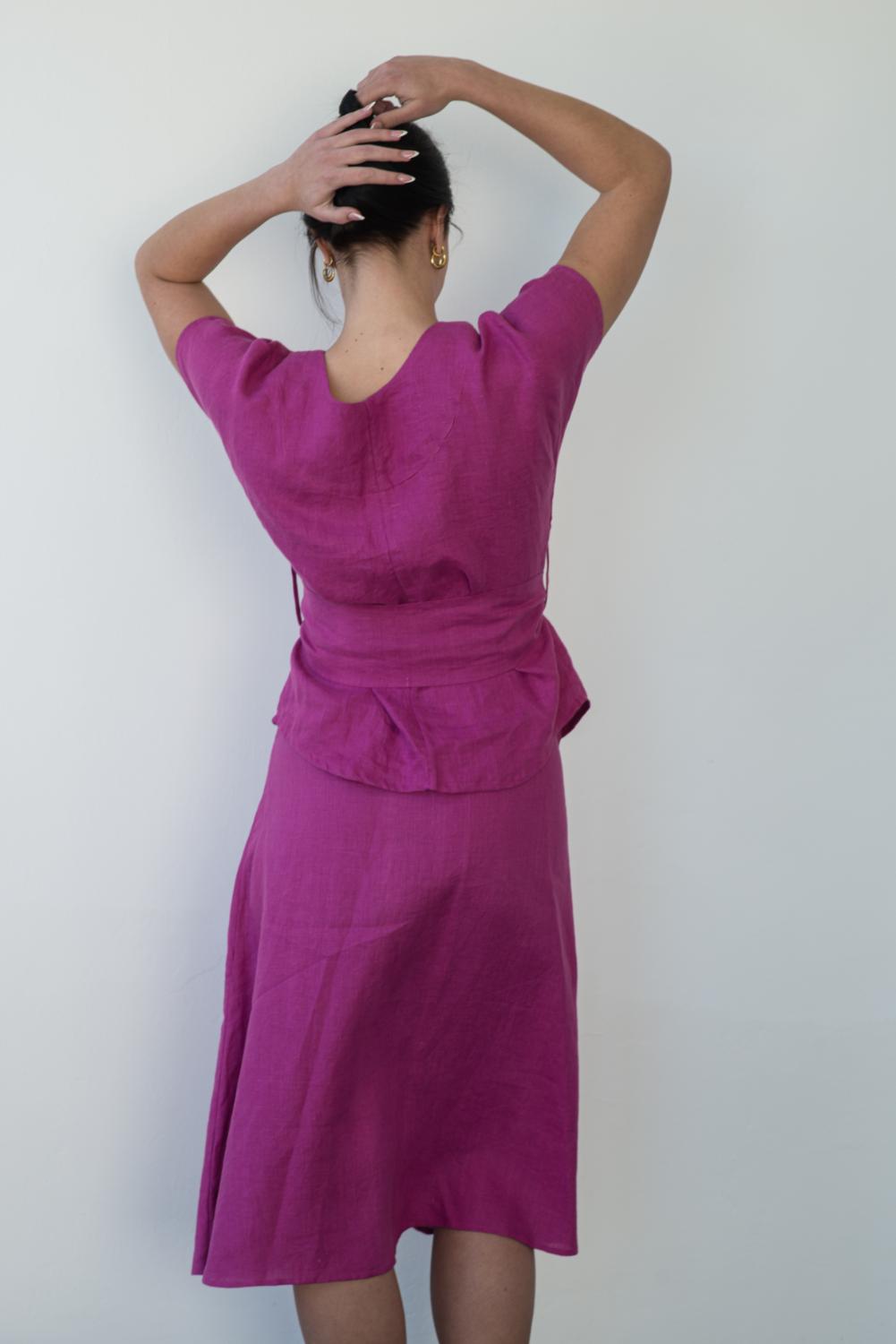 Lila Wrap Skirt