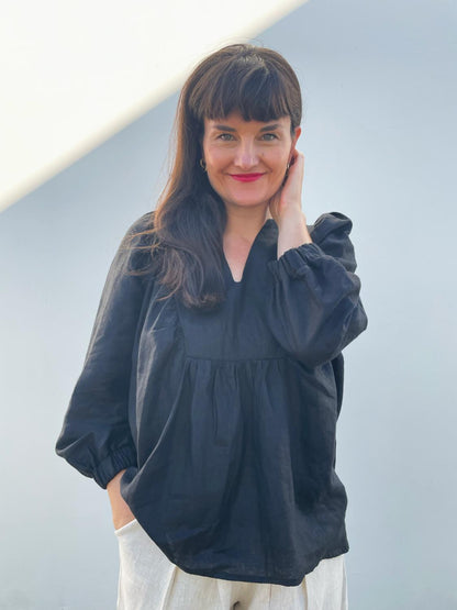 Serene Winter Top